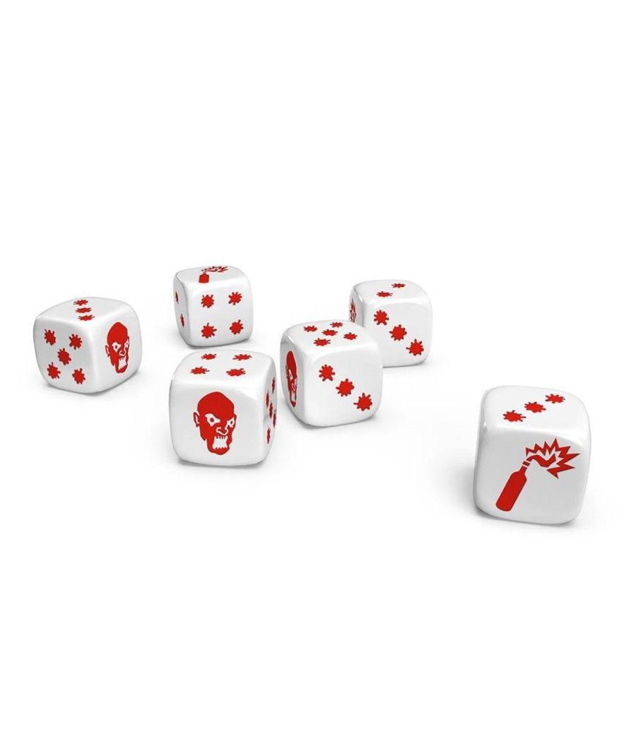 Pack dados especial black - white juego de mesa zombicide - Imagen 3