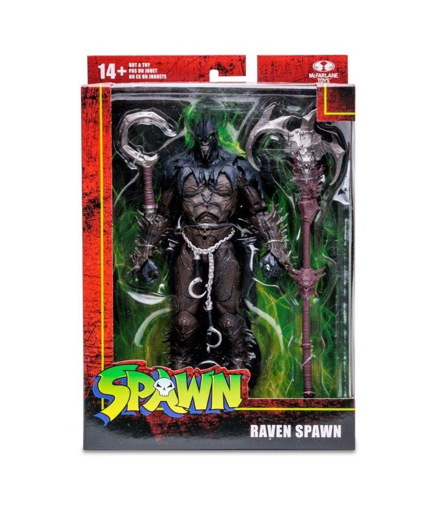 Figura mcfarlane toys raven spawn (gancho pequeño) - Imagen 7