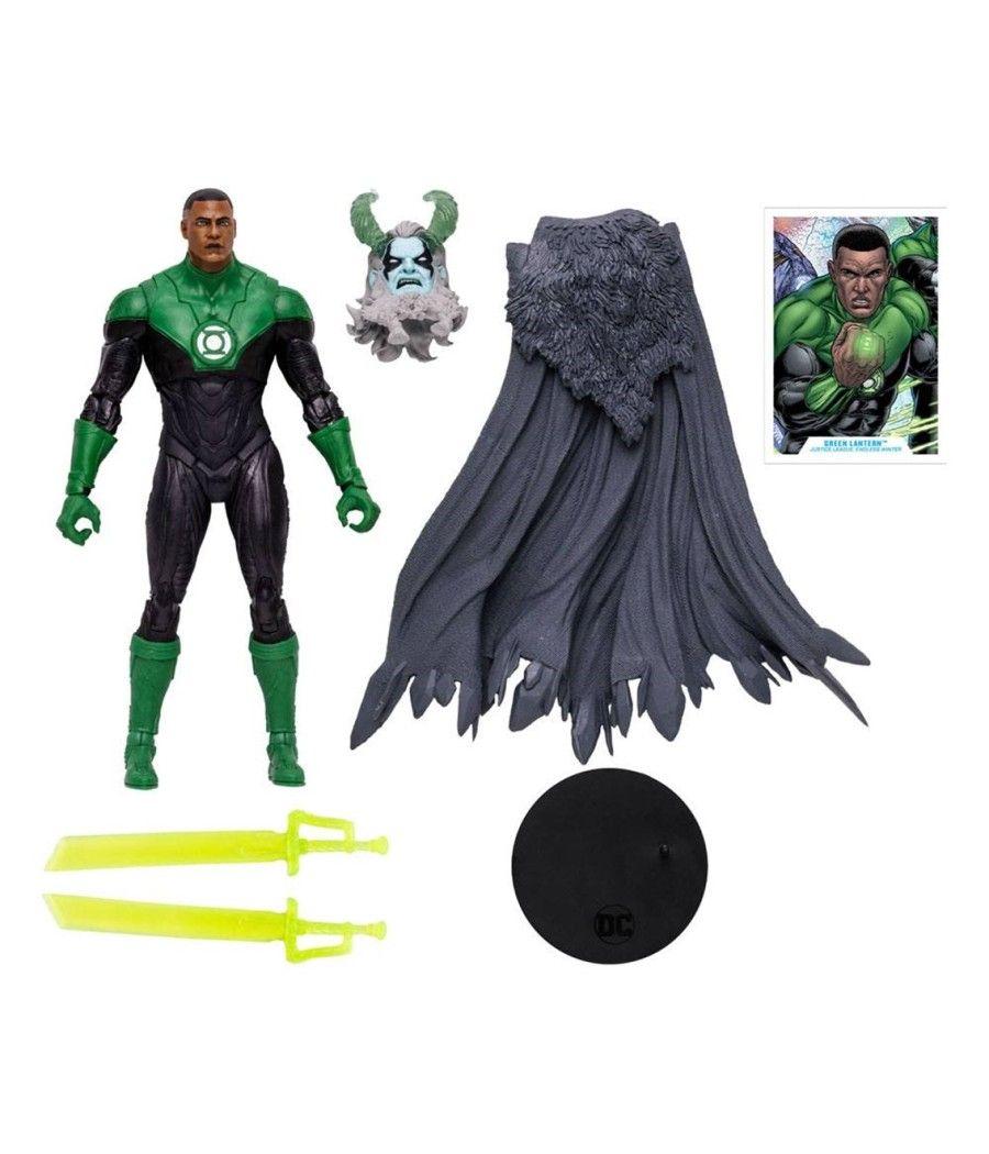 Figura mcfarlane toys dc multiverse build a john stewart linterna verde endless winter - Imagen 2