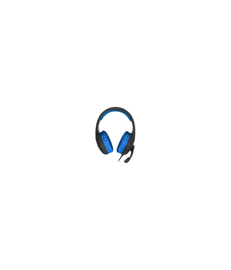 Auriculares con microfono genesis argon 200 gaming azules mini jack 3.5mm x2 - Imagen 2