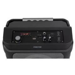 Altavoz portatil fonestar partybox 20w rms - jack - funcion karaoke - bluetooth - usb - micro sd - mp3 - microfono - efecto lumi