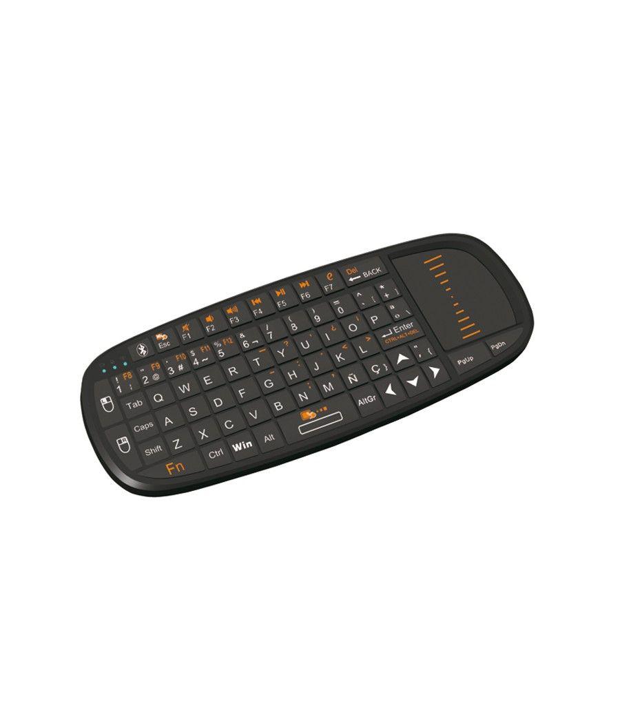 Mini teclado phoenix bluekey presenter bluetooth mini receptor usb con touchpad y puntero laser - Imagen 5