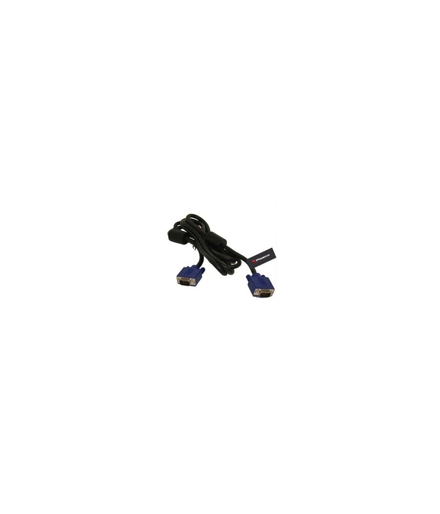 Cable - prolongador - alargador vga phoenix macho hembra 15m negro - Imagen 3