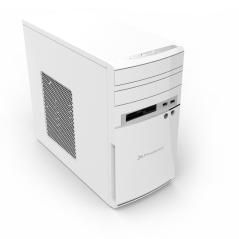 Caja ordenador semitorre micro atx phoenix phcajamicroatxw  anthracite ventilador 80mmlector de tarjetas blanco