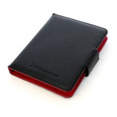 Funda universal phoenix phebookcase6+ para tablet - ebook super fina - slim hasta 6'' negra simil piel - Imagen 3