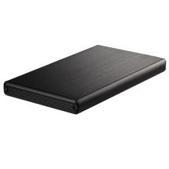 Caja externa portatil - carcasa sdd - hdd para disco duro phoenix phharddiskcase usb 3.0 sata 2.5pulgadas aluminio color negro