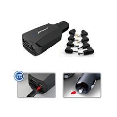 Cargador adaptador universal 90w phoenix phlaptopcarcharger para coche - vehiculo - mechero para portatil - netbooks - puerto us