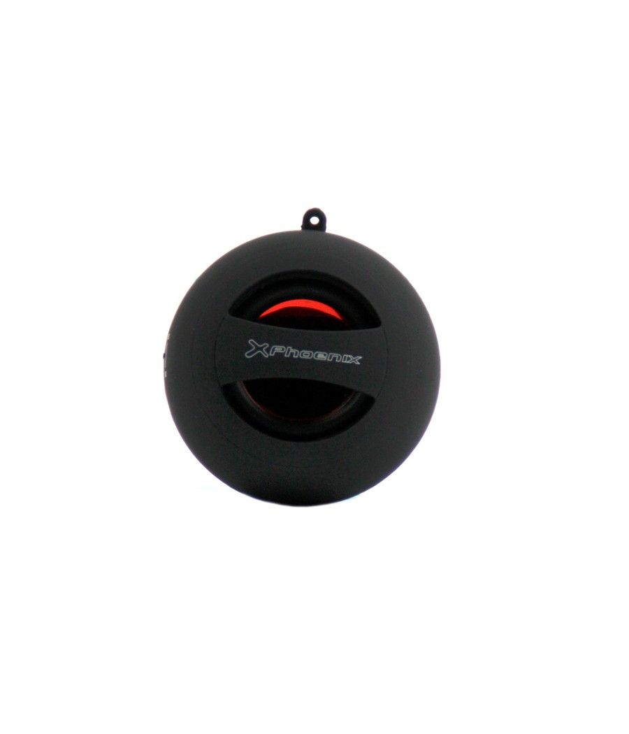 Mini altavoz portatil phoenix miniboom universal jack 3.5mm con bateria negro - Imagen 5