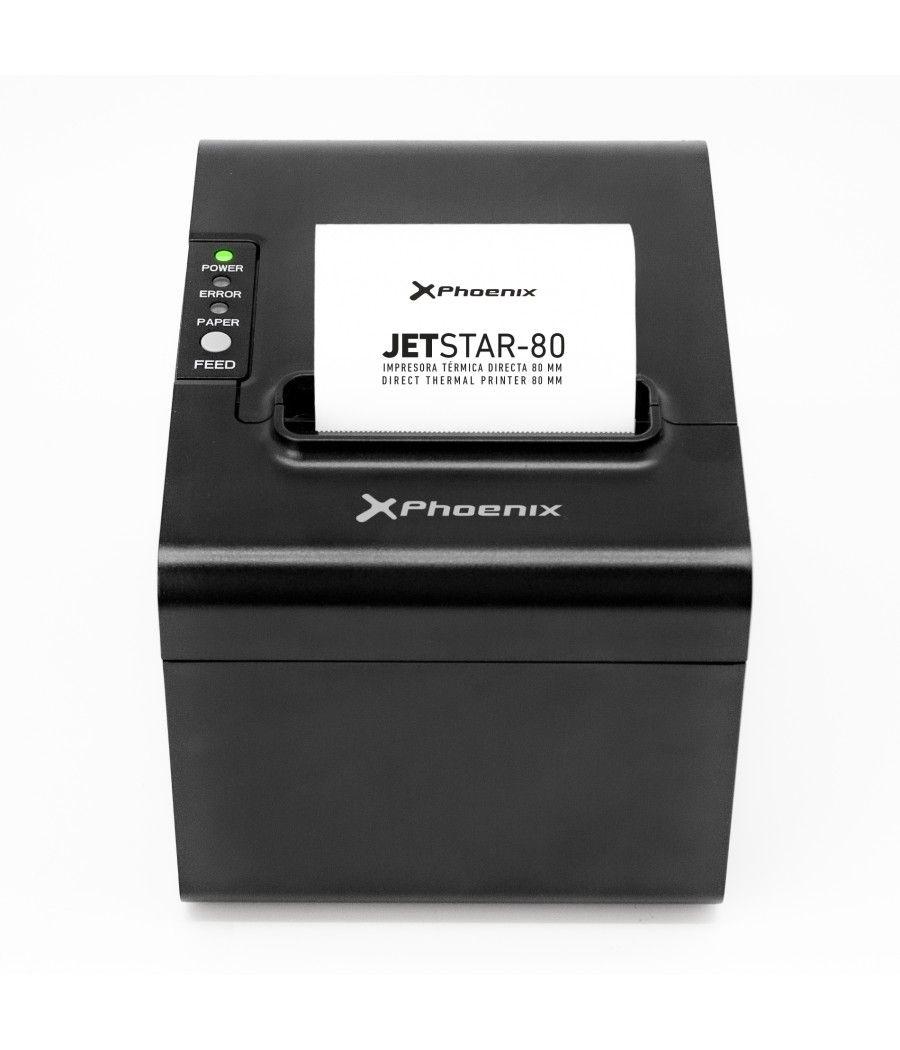 Impresora ticket termica directa inalambrica wireless y cable usb 80mm phoenix starjet - 80wifi - usb - wifi - max velocidad 260