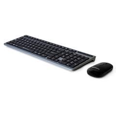 Combo inalambrico teclado multimedia y raton phoenix receptor usb 2.4ghz wireless raton 1000dpi diseño ultra delgado - Imagen 3