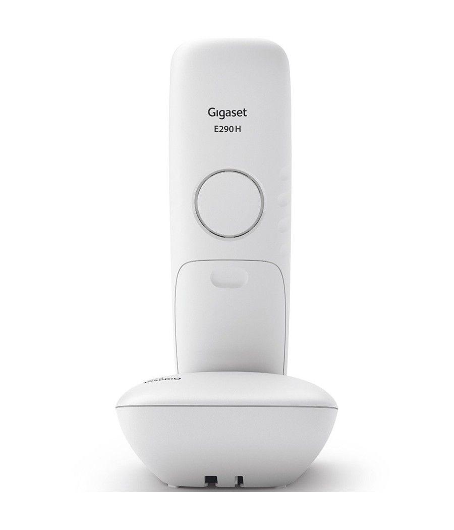 Telefono fijo inalambrico gigaset e290 blanco 150 numeros - 21 tonos - Imagen 4