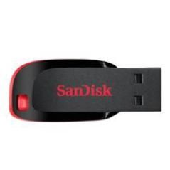 Memoria usb 2.0 sandisk 16gb cruzer blade rojo - Imagen 2