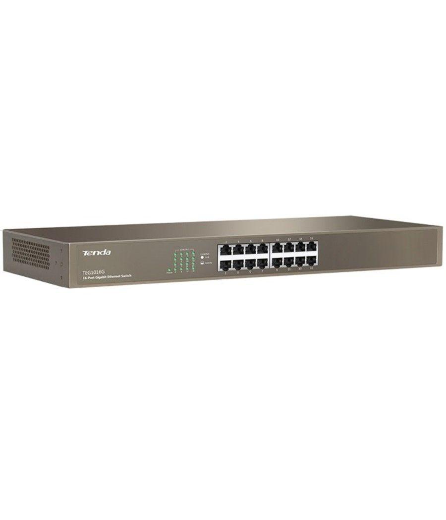 Switch 16 puertos gigabit ethernet 8.0 10 - 100 - 1000 tenda - Imagen 2