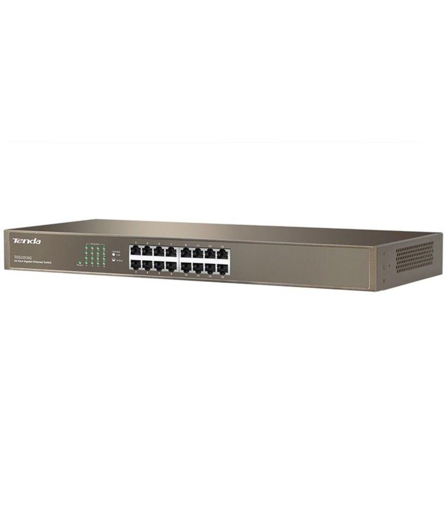 Switch 16 puertos gigabit ethernet 8.0 10 - 100 - 1000 tenda - Imagen 3