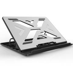 Soporte - base de refrigeracion conceptronic para portatiles hasta 15.6pulgadas aluminio gris - Imagen 2