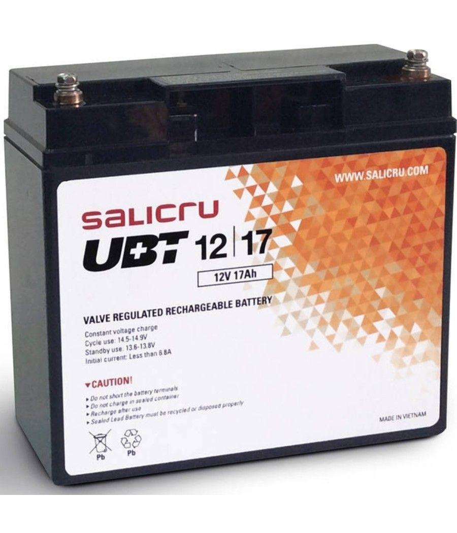 Bateria agm salicru compatible para sais 17ah 12v - Imagen 2