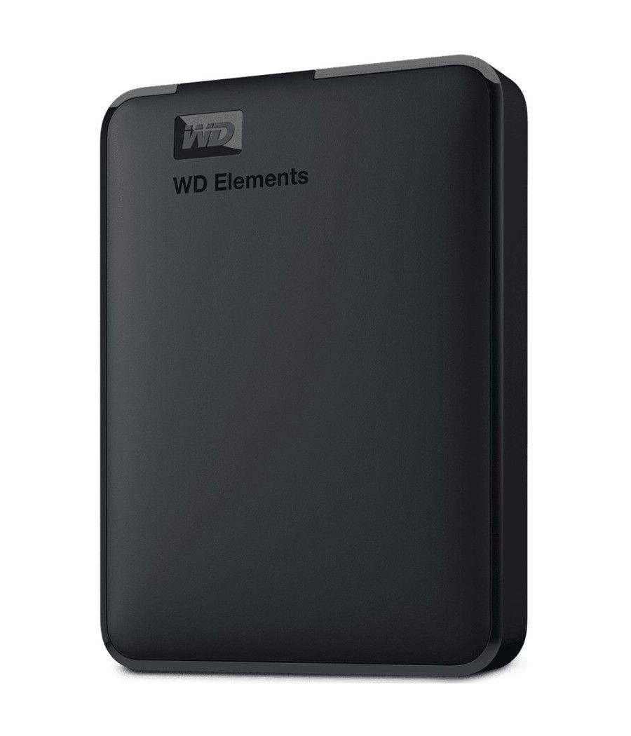 Disco duro externo hdd wd western digital 4tb elements ntfs usb 3.0 negro - Imagen 2