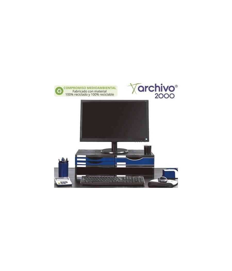 Archivo 2000 soporte monitor ergonÓmico sostenible - Imagen 1