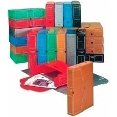 Carchivo caja archivo definitivo desplegado pp 100mm folio negro