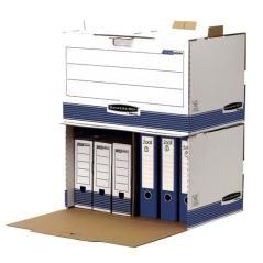 Fellowes contenedor de archivos acceso frontal azul (se vende por unidad) - Imagen 1