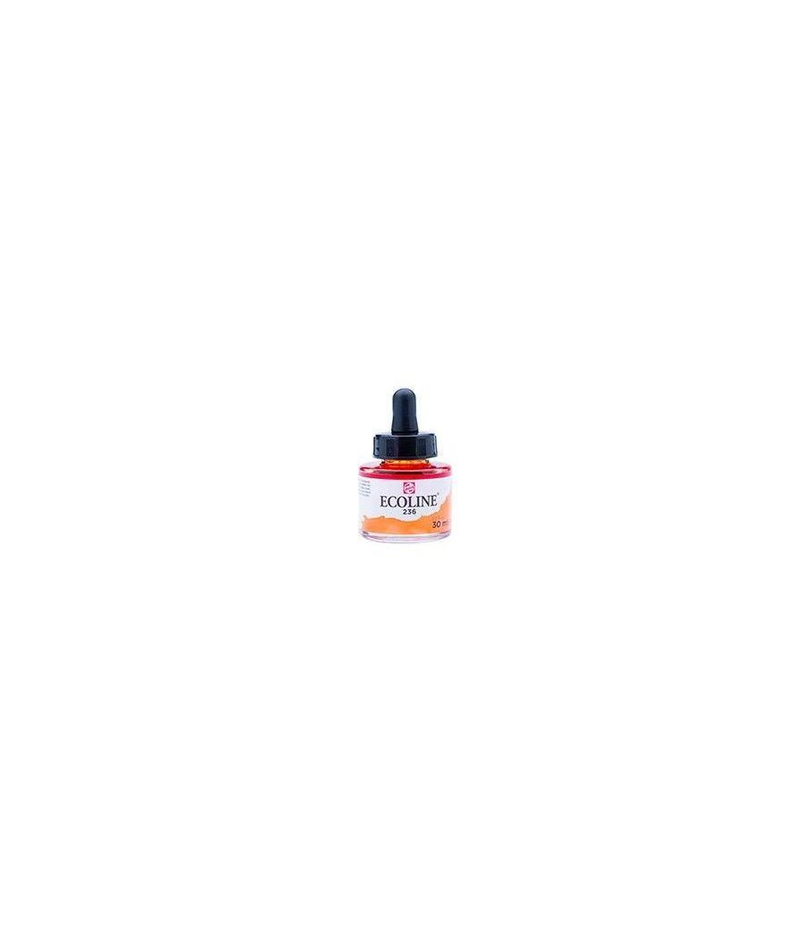 Talens ecoline acuarela liquida 30ml naranja claro - Imagen 1