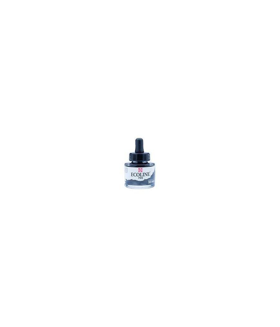 Talens ecoline acuarela liquida 30ml negro - Imagen 1