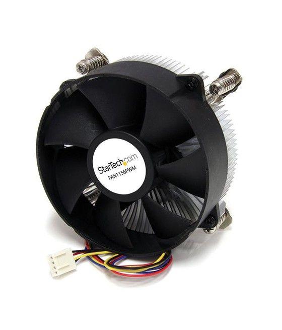 StarTech.com Ventilador Fan con Disipador de Calor CPU Procesador Socket LGA1156/1155 Intel - 95mm - PWN - Imagen 1