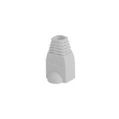 Funda protector lanberg conector rj45 (pack 100 uds) gris - Imagen 1