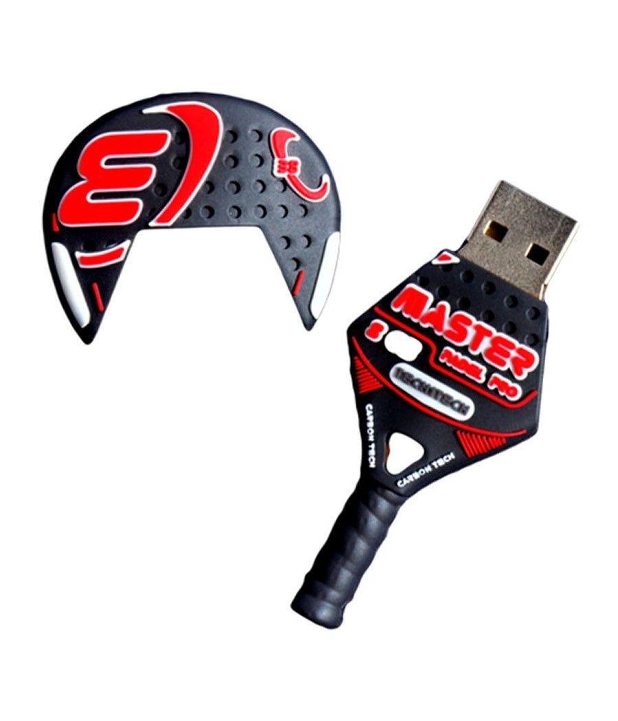 Tech one tech raqueta padel roja 32 gb usb 2.0 - Imagen 2