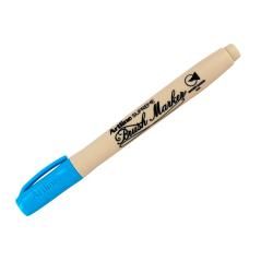 Rotulador artline supreme brush epfs pintura base de agua punta tipo pincel trazo fino azul claro pack 12 unidades - Imagen 3