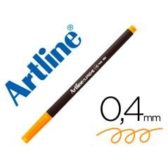 Rotulador artline supreme epfs200 fine liner punta de fibra amarillo 0,4 mm pack 12 unidades - Imagen 1