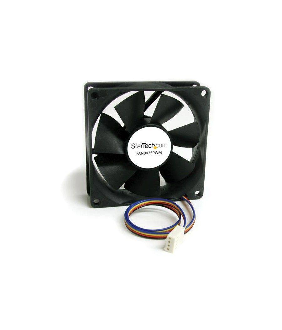 StarTech.com Ventilador Fan para Chasis Caja de Ordenador PC Torre - 80x25mm - Conector PWN - Imagen 2