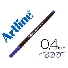 Rotulador artline supreme epfs200 fine liner punta de fibra purpura 0,4 mm pack 12 unidades - Imagen 1