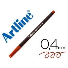 Rotulador artline supreme epfs200 fine liner punta de fibra marron 0,4 mm pack 12 unidades - Imagen 1