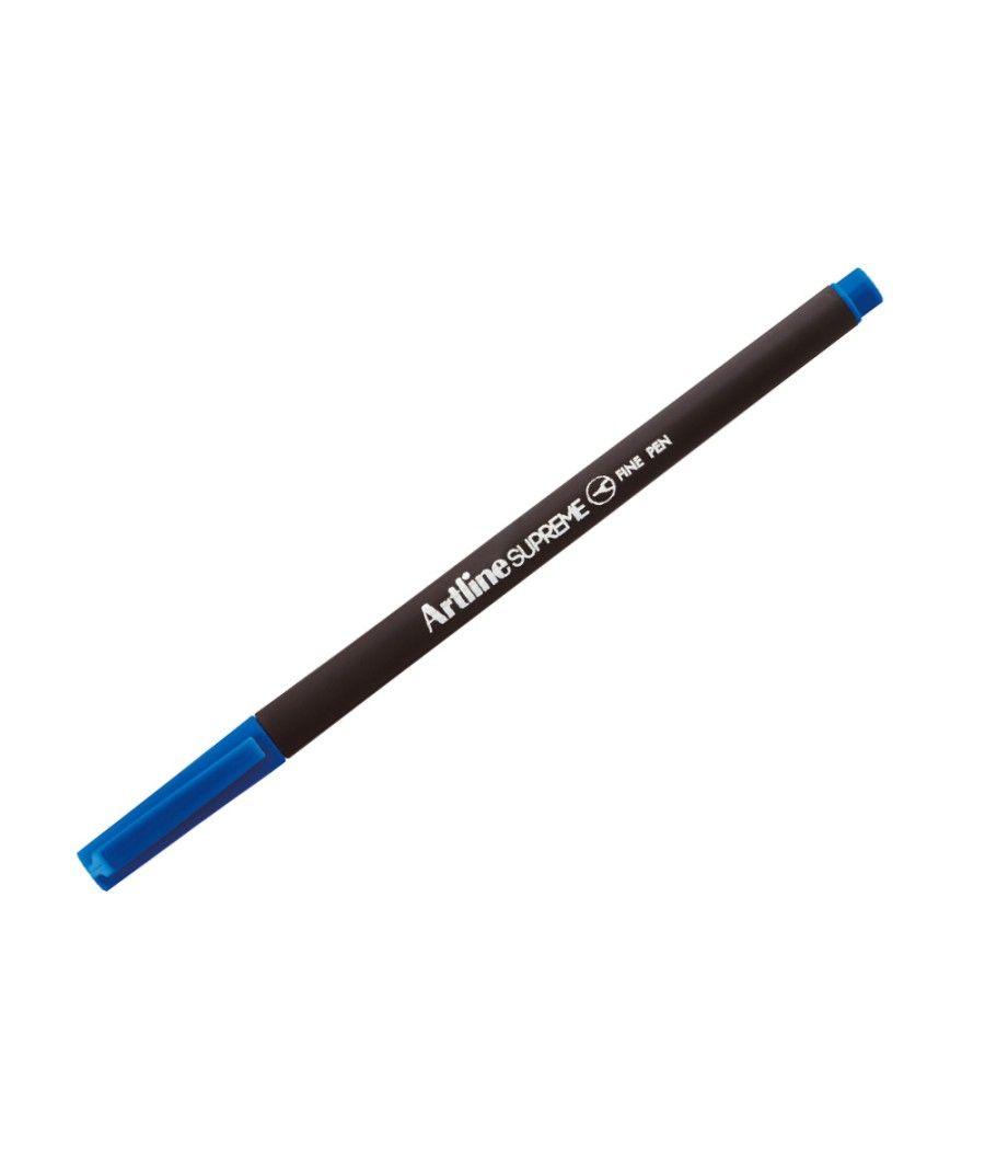 Rotulador artline supreme epfs200 fine liner punta de fibra azul 0,4 mm pack 12 unidades - Imagen 2
