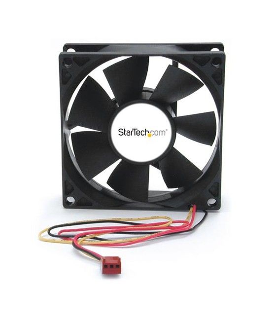 StarTech.com Ventilador Fan para Chasis Caja de Ordenador PC Torre - 80x25mm - Conector TX3 - Imagen 1