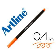 Rotulador artline supreme epfs200 fine liner punta de fibra naranja oscuro 0,4 mm pack 12 unidades - Imagen 1