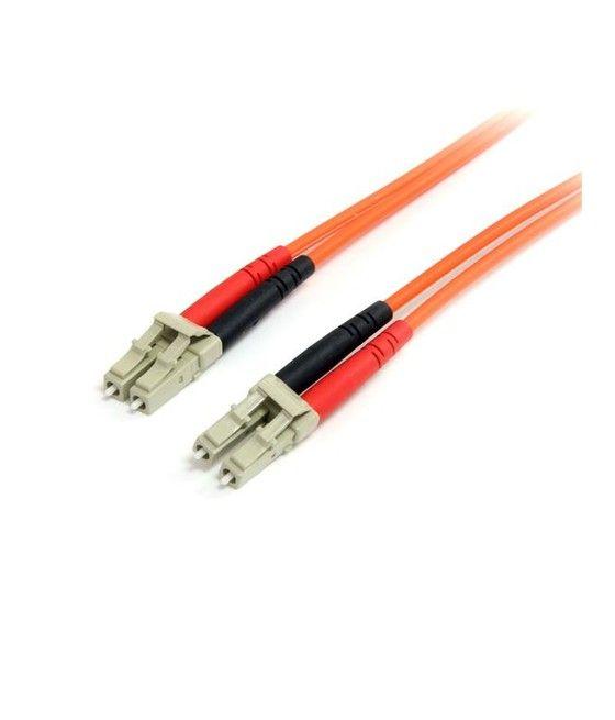 StarTech.com Cable Patch de Fibra Duplex Multimodo 62,5/125 5m LC - LC - Imagen 1