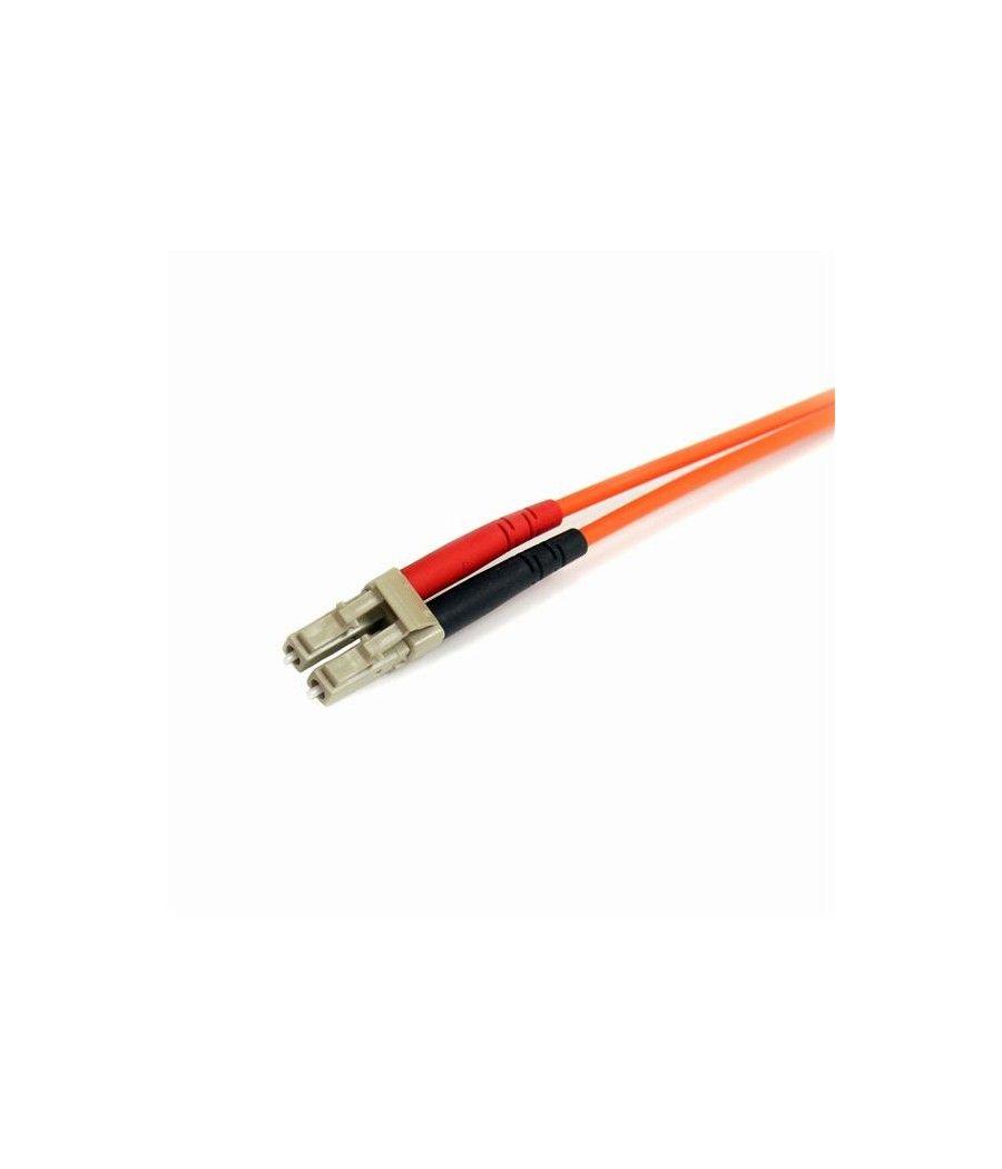 StarTech.com Cable Patch de Fibra Duplex Multimodo 62,5/125 1m LC - ST - Imagen 4