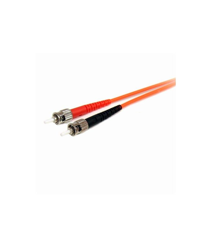 StarTech.com Cable Adaptador de Red de 2m Multimodo Dúplex Fibra Óptica LC-ST 62,5/125 - Patch Duplex - Imagen 3