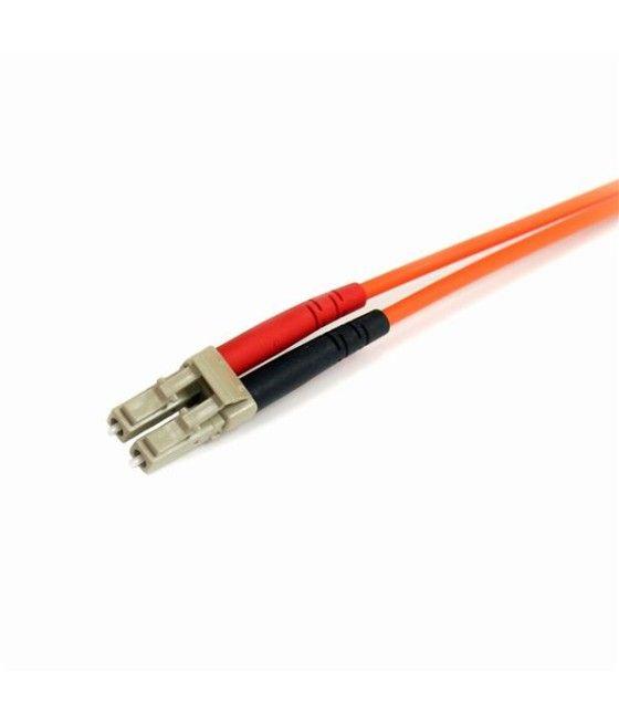 StarTech.com Cable Adaptador de Red de 2m Multimodo Dúplex Fibra Óptica LC-ST 62,5/125 - Patch Duplex - Imagen 4