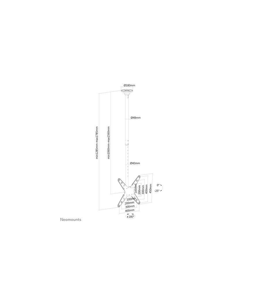 Neomounts by Newstar Soporte de techo para TV - Imagen 3