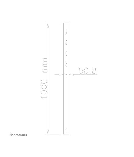 Neomounts by Newstar Barra alargadora LCD/LED/Plasma - Imagen 2