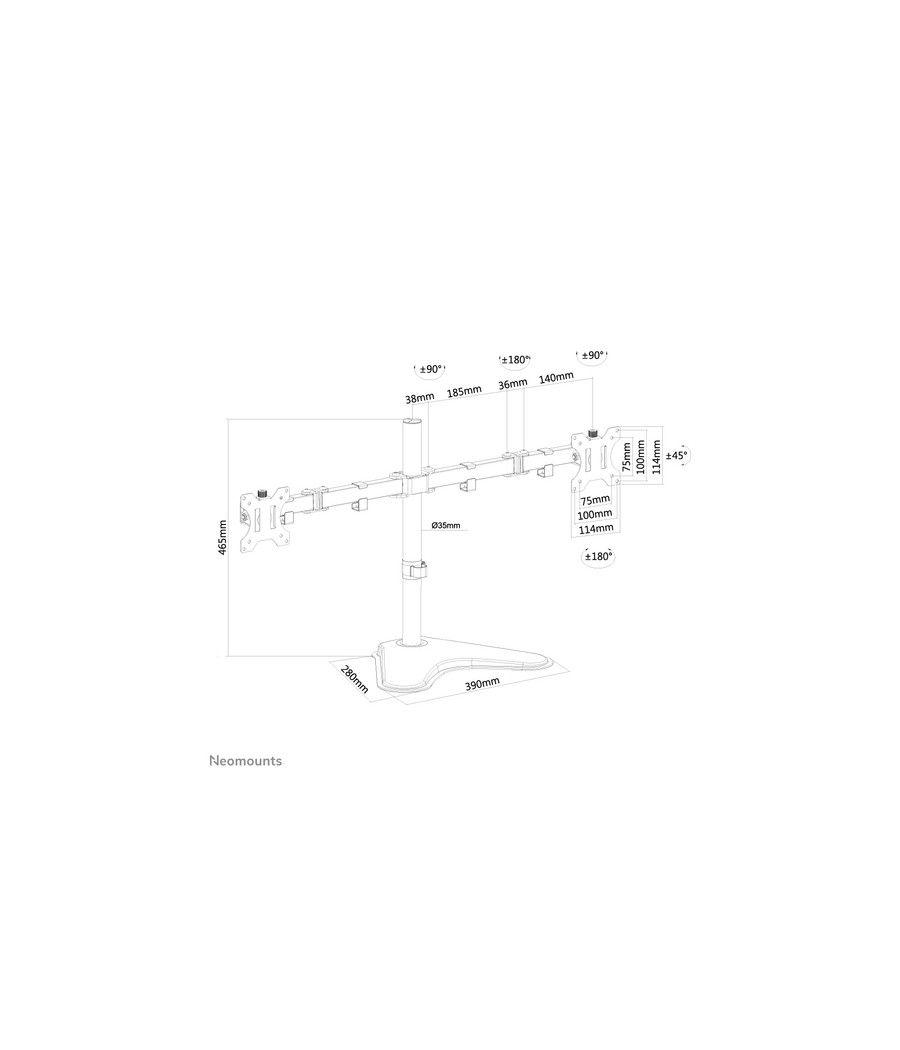 Neomounts by Newstar Soporte de escritorio para monitor - Imagen 3