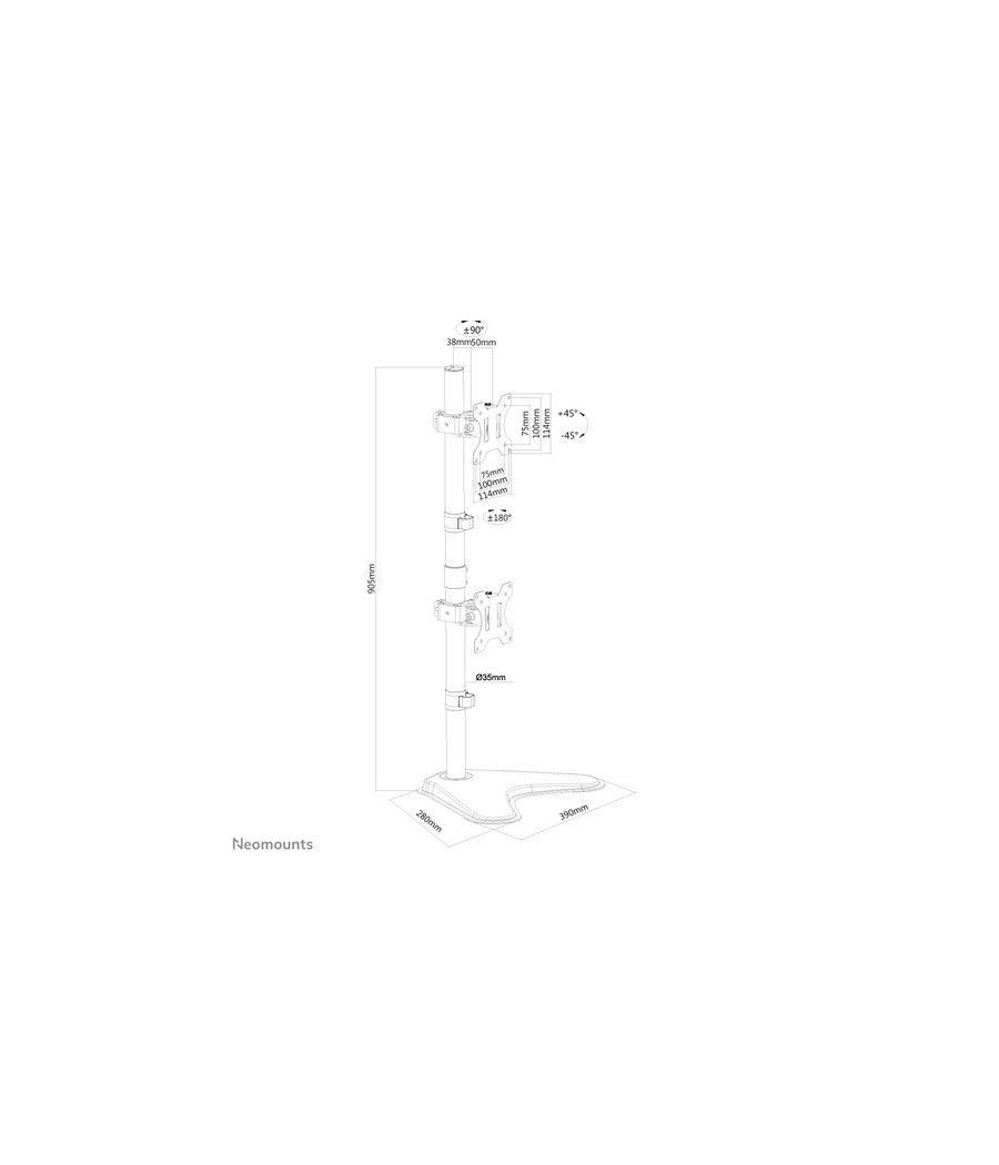 Neomounts by Newstar Soporte de escritorio para monitor - Imagen 3