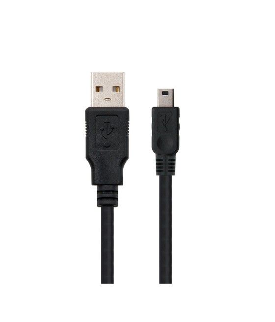 Nanocable CABLE USB 2.0, TIPO A/M-MINI USB 5PIN/M, 1.8 M - Imagen 2