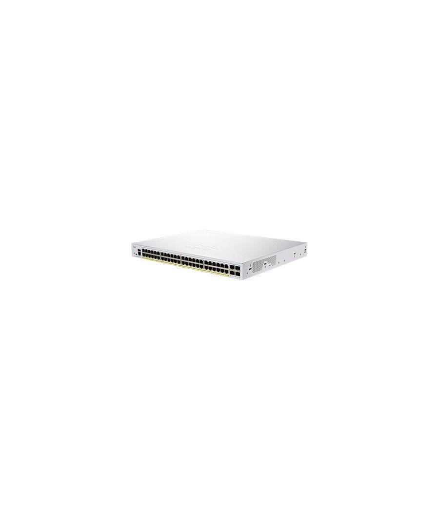 Cisco CBS350-48P-4X-EU switch Gestionado L2/L3 Gigabit Ethernet (10/100/1000) Plata - Imagen 1