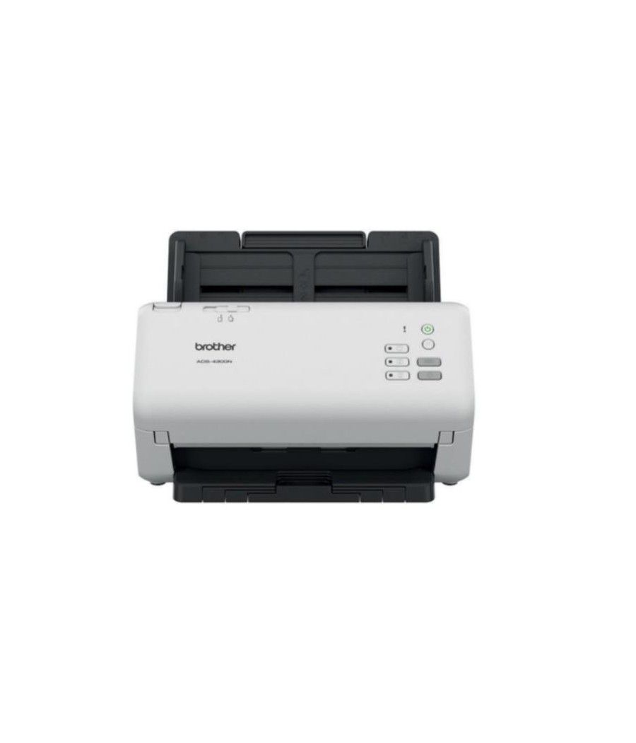 Brother ADS-4300N Escáner con alimentador automático de documentos (ADF) 600 x 600 DPI A4 Negro, Blanco - Imagen 1