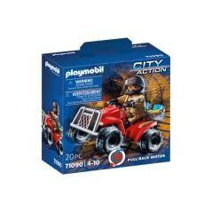 Playmobil bomberos - speed quad - Imagen 1