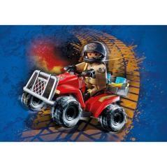 Playmobil bomberos - speed quad - Imagen 3